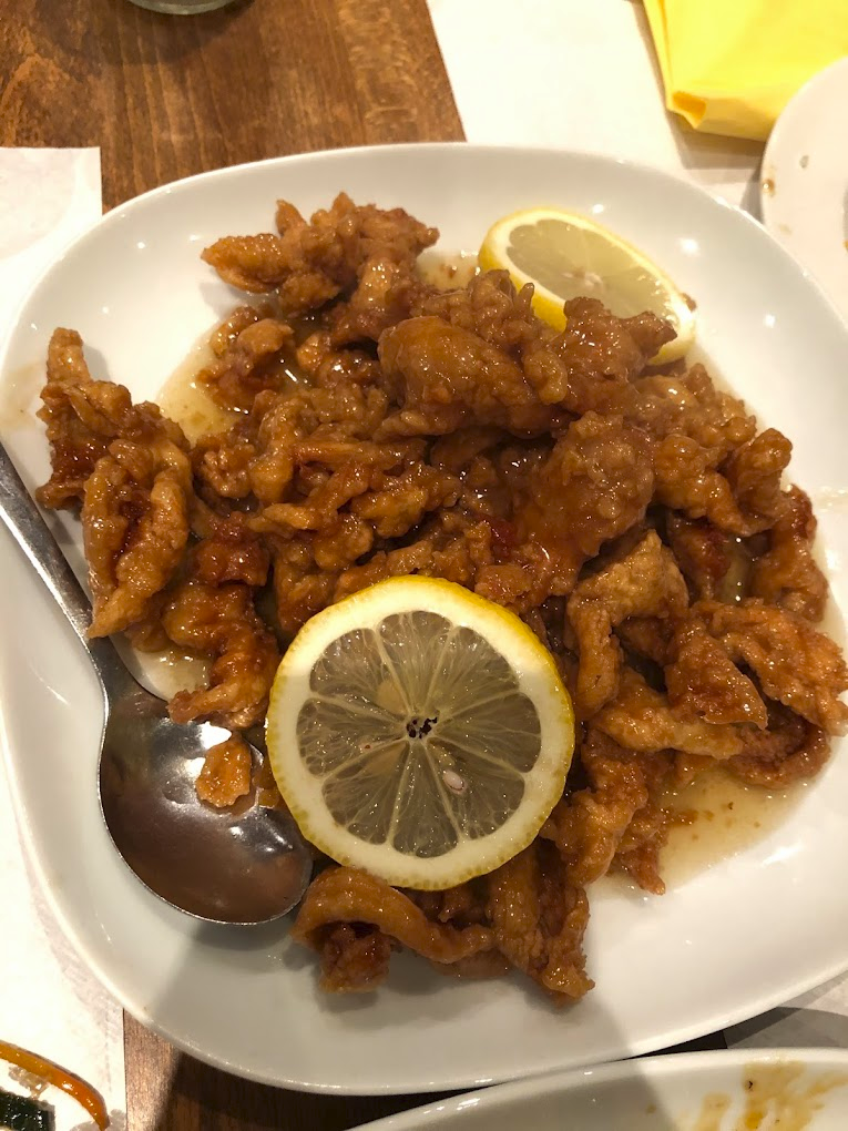 Porc croustillant au citron