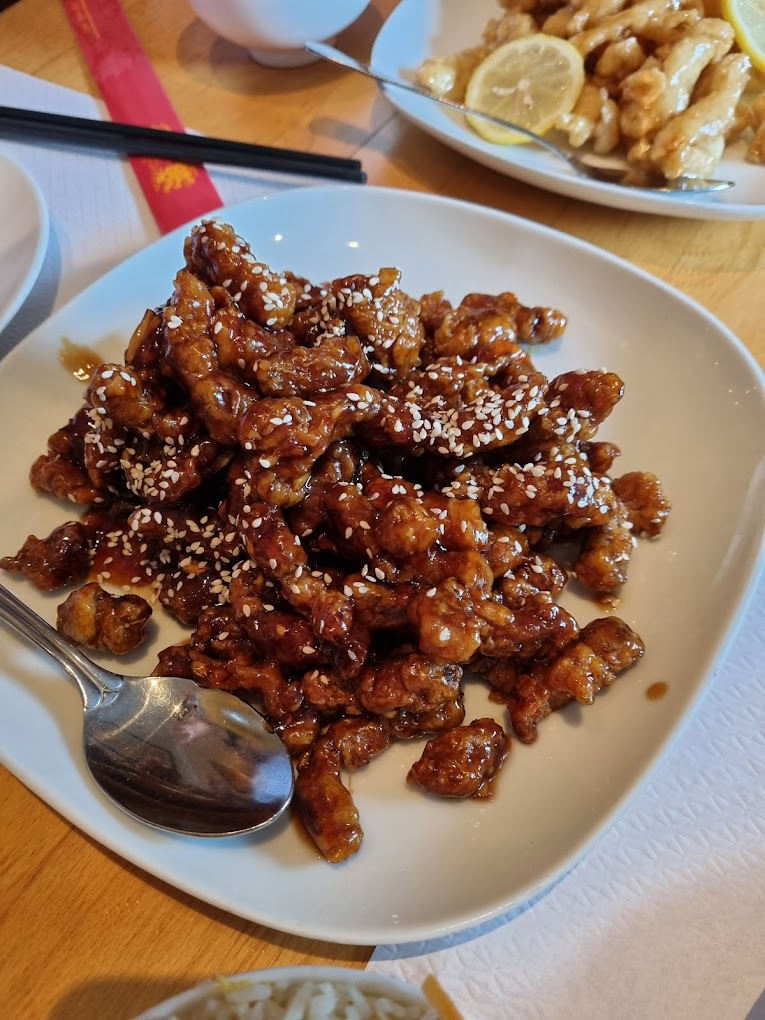 Porc glacé au sésame